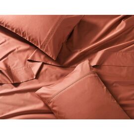 Soho 1000TC Cotton Sheet Set Rust King Bed Extra Depth