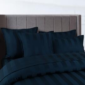 Bespoke 1200TC Quilt Cover Set Navy [SIZE: Super King Bed]