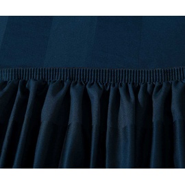 Bespoke 1200TC Fitted Sheet Navy Queen Bed Extra Depth