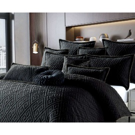 Amalfi Black [SIZE: Square Cushion]