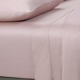 400 Thread Count Fitted sheet King Bed Extra Depth Blush