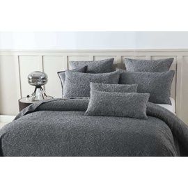 Denver Stone Washed Bedspread [Size: European Pillow Case]