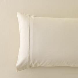 Bamboo Linen Natural (Linen) [SIZE: King Size Pillow Case]