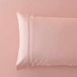 Bamboo Linen Pink [SIZE: King Size Pillow Case]