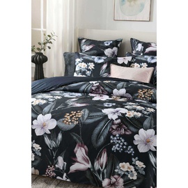 Dakota Black Quilt Cover Set [SIZE: Queen Bed]