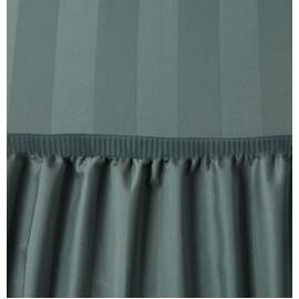 Bespoke 1200TC Fitted Sheet Slate Green Queen Bed