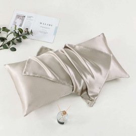 Silk King Size Pillowcase Mocha