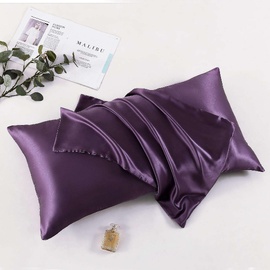 Silk King Size Pillowcase Purple