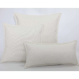 Pascal Square Cushion White