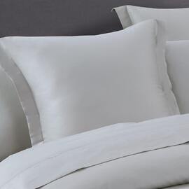 400 Thread Count European Pillow Case Silver