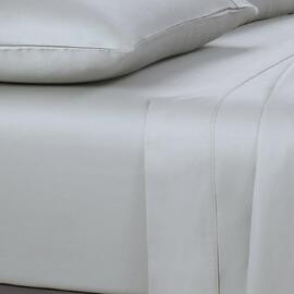 400 Thread Count Sheet Set Silver Long Single Bed