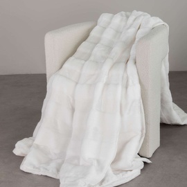 Teddy Mink Blanket White