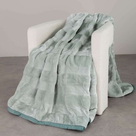 Teddy Mink Blanket Green