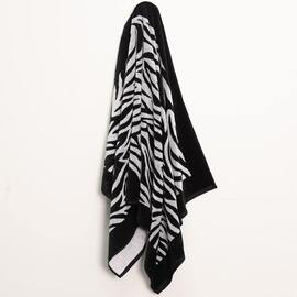 Beach Towel Zebra Large