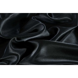 Satin Sheet Set Queen Bed Black