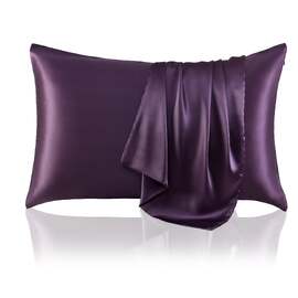 Silk Pillowcase Purple