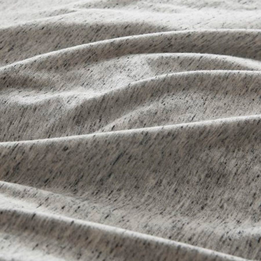 Jersey Quilt Cover Set Grey