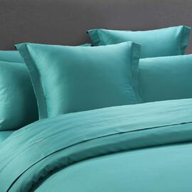 400 Thread Count Aqua [SIZE: European Pillow Case]