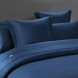 400 Thread Count Navy [SIZE: European Pillow Case]