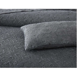 Denver Stone Washed Bedspread [Size: European Pillow Case]