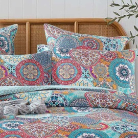 Iniko Quilt Cover Set [SIZE: Super King Bed]