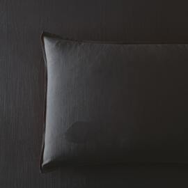 Bamboo Linen Charcoal [SIZE: King Size Pillow Case]