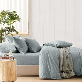 Stone Washed Stormy Blue [SIZE: Standard Pillowcase Pair]