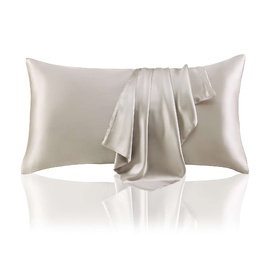 Silk King Size Pillowcase Mocha