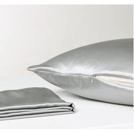 Silk U-Pillowcase Silver