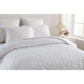 Sofia White Quilt Cover Set [SIZE: Super King Bed]