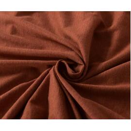 Jersey Fitted Sheet Rust [SIZE: Double Bed]