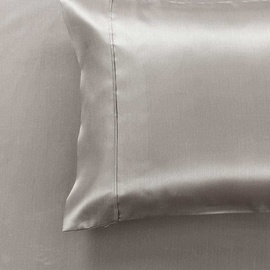 Satin Sheet Set Queen Bed Mocha