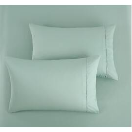 1000TC Cotton Rich Fitted pillowcase Combo Sage [SIZE: King Bed]