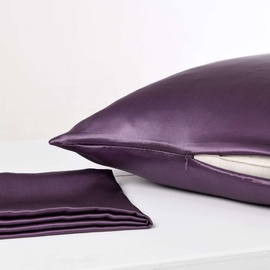 Silk King Size Pillowcase Purple