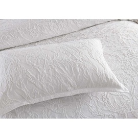 Sofia White Quilt Cover Set [SIZE: Super King Bed]