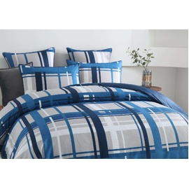 Clark Navy [SIZE: European Pillow Case]