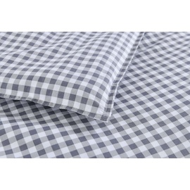 Gingham Grey [SIZE: European Pillow Case]