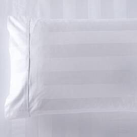 Bespoke 1200TC Sheet Set White Queen Bed Extra Depth