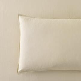 Bamboo Linen Natural (Linen) [SIZE: King Size Pillow Case]