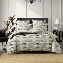 Barclay Natural Quilt Cover Set [SIZE: Super King Bed]