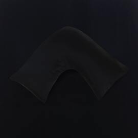 Silk U-Pillowcase Black