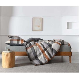 Riley Rust Waffle Quilt Cover Set [SIZE: Super King Bed]