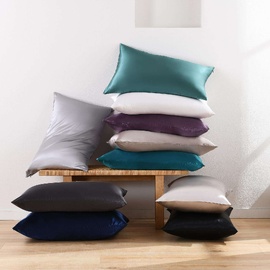 Silk Pillowcase Aqua