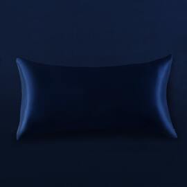 Silk Pillowcase Navy