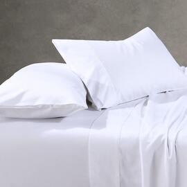 Soho 1000 Thread Count Cotton Sheet Set White [SIZE: Super King Bed Extra Depth]