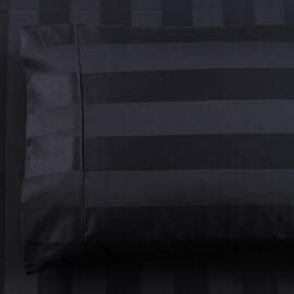 Bespoke 1200TC Sheet Set Black Queen Bed