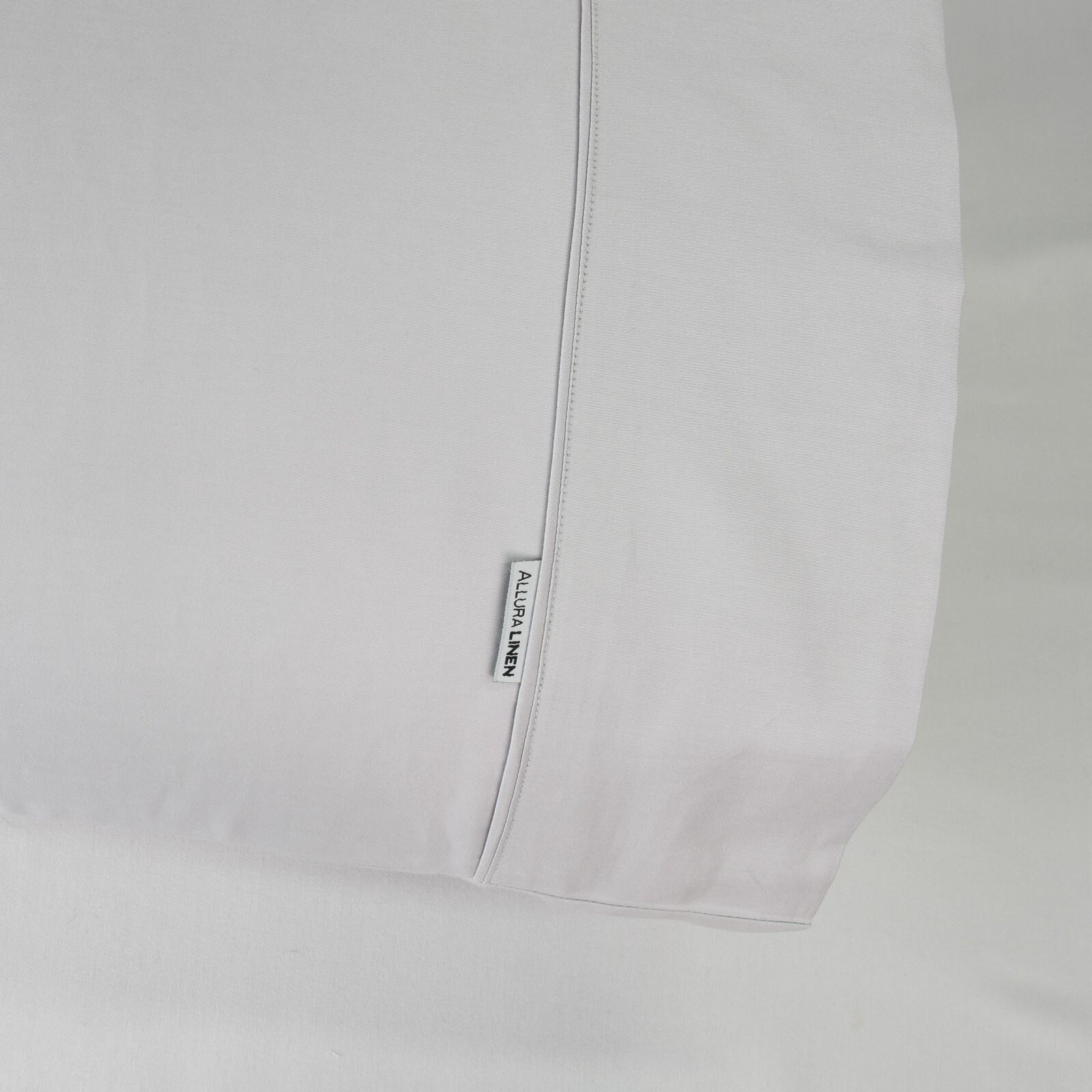 400TC Fitted Sheet Silver