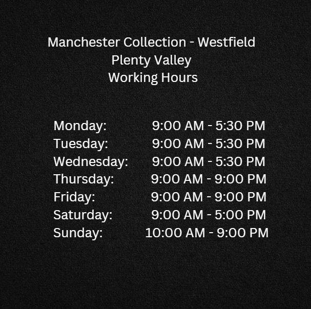 manchester collection broadmeadows trading hours