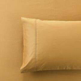 Soho 1000 Thread Count King Size Pillowcase Mustard 