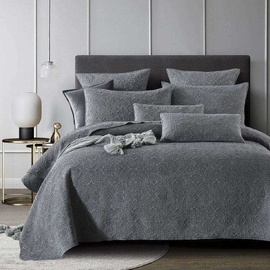 Denver Stone Washed Bedspread [Size: European Pillow Case]